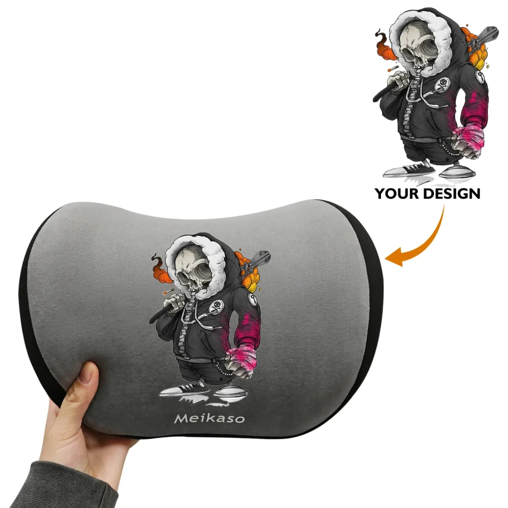 Custom brand pillows, A pattern printed on the pillow