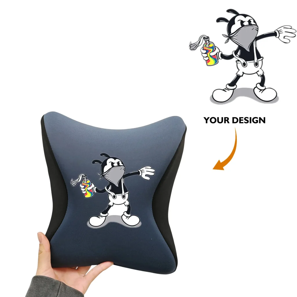 Custom brand pillows, A pattern printed on the pillow