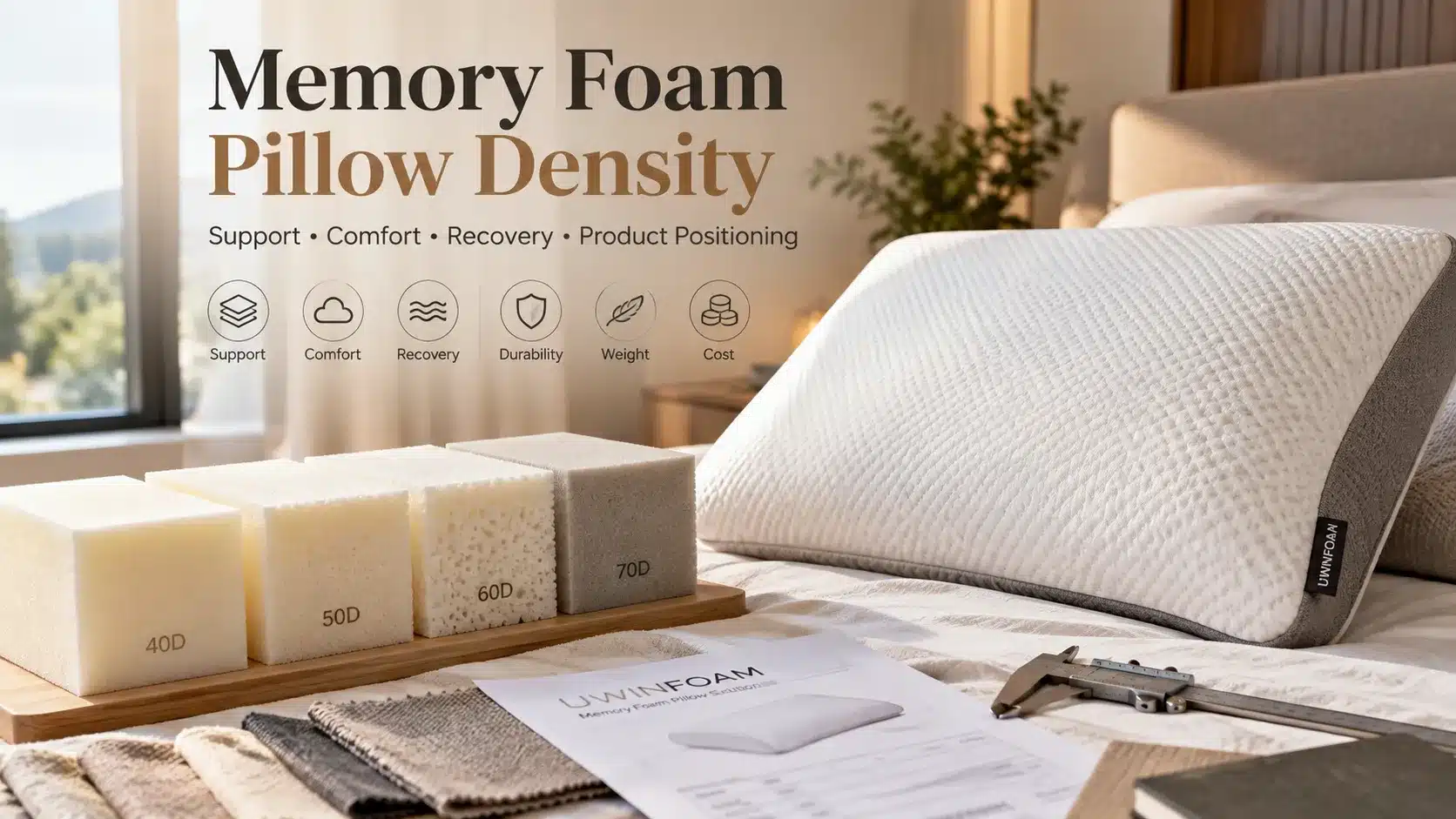 How to Choose Memory Foam Density for Pillows